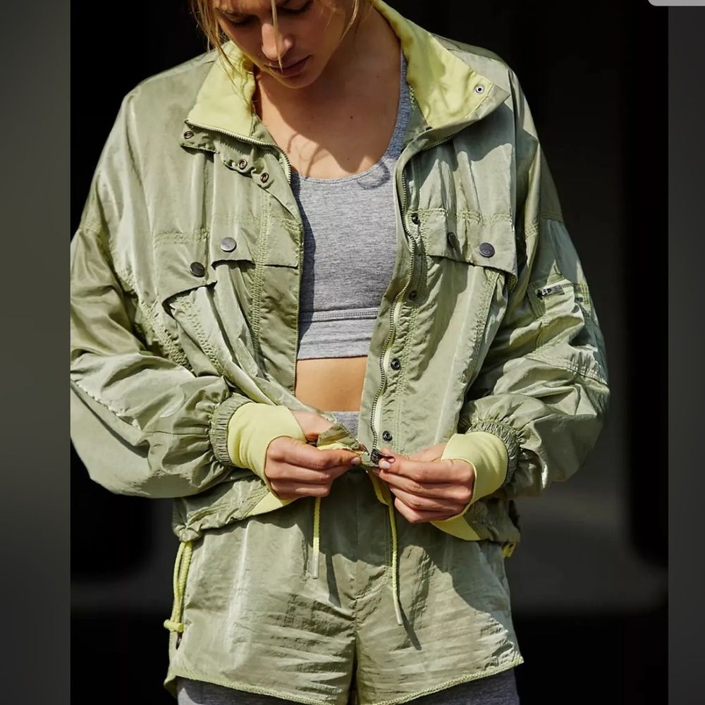 Free People Movement  Windbreaker jacket NWOT